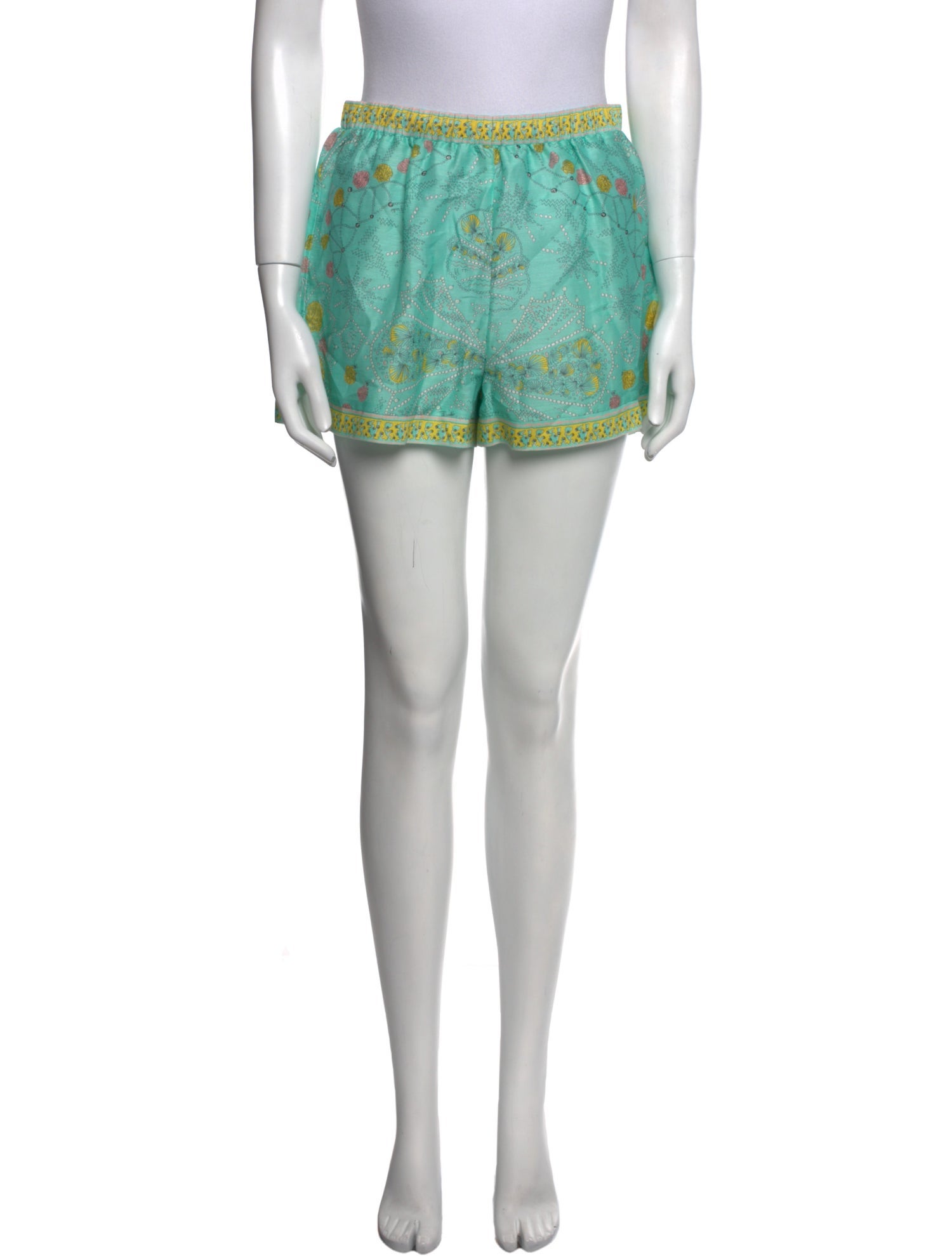 Emilio Pucci Linen Mini Shorts